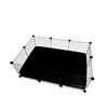 C&C Modular cage 3x2 110x75 cm guinea pig, hedgehog, juodas