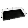C&amp;C Modular cage 4x2 145 x 75 cm juodas