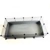 C&amp;C modulinis narvas 4x2 145 x 75 cm, sidabrinis
