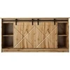 Cama Meble Komoda - GRANERO 160x80x35 Wotan ąžuolas