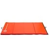 Sulankstomas gimnastikos kilimėlis HMS Premium MGS01 2400x1200mm, raudonas