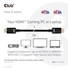 Club 3D CLUB3D itin didelės spartos HDMI™ sertifikuotas kabelis 4K120Hz 8K60Hz 48Gbps M/M 5m/16.4ft
