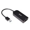 Club 3D CLUB3D cac-1420 usb A Eternetas Juoda