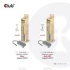 USB adapteris Club 3D CAC-1510-A USB-C -DVI Sidabrinis (CAC-1510-A)