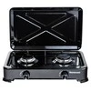 Ravanson K-02TB hob Juodas Countertop Gas 2 zone(s)