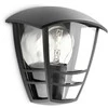 Sieninis lauko šviestuvas PHILIPS CREEK, IP44, 1 x E27, max 60 W, juodos sp.