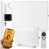 Šildytuvas - Cronos Synthelith Pro CRP-1200TWP 1200W Pilkas su WiFi ir Nuotolinio Valdymo Pultu