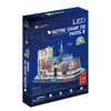 Puzzle 3D dėlionė CubicFun Notre Dame De Paris (su LED apšvietimu) 149 d.