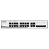 Šakotuvas D-LINK DGS-1210-20, Gigabit Smart Switch su 16 10/100/1000Base-T jungtys ir 4 Gigabit MiniGBIC (SFP) jungtys, 802.3x srauto valdymas, 802.3ad Link Aggregation, 802.1Q Quees.1p, 80 Prievado atspindėjimas,, Jumbo Frame palaikymas, 802.1D STP, ACL, LLDP, kabelių diagnostika, automatinio stebėjimo VLAN, automatinio balso VLAN, | D-Link | Tvarkoma L2 | Darbalaukis | 24 mėn.