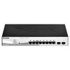 Šakotuvas D-Link | DGS-1210 serijos išmanieji valdomi gigabitiniai jungikliai | DGS-1210-08P | Tvarkoma L2 | Stalinis/montuojamas ant stovo