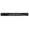 Šakotuvas D-Link | Sukraunamas išmanusis valdomas jungiklis su 10G įkėlimo nuorodomis | DGS-1250-28X/E | Tvarkomas žiniatinklis | Montuojamas ant stovo | Gigabit Ethernet (vario) jungtys kiekis 24