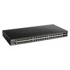 Šakotuvas D-LINK 52 prievadų išmanusis valdomas Gigabit jungiklis 4x 10G dlink žalias 3.0 48x 10/100/1000Mbit/s TP RJ-45 prievadas 4x 10Gbit/s Fiber SFP+