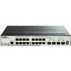Šakotuvas D-Link | Sukraunamas išmanusis valdomas jungiklis su 10G įkėlimo nuorodomis | DGS-1510-20/E | Tvarkoma L2 | Stalinis/montuojamas ant stovo | Gigabit Ethernet (vario) jungtys kiekis 16