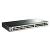 Šakotuvas D-Link | Sukraunamas išmanusis valdomas jungiklis su 10G įkėlimo nuorodomis | DGS-1510-52X/E | Tvarkoma L2 | Montuojamas ant stovo | Gigabit Ethernet (vario) jungtys kiekis 48
