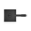 „Dell“ USB C tipo adapteris prie HDMI, VGA, Ethernet, USB 3.0, Gigabito eterneto, DA200