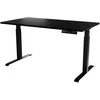 Cama Meble Rašomasis Stalas - Moon Long 150x80x72-120 Juodas