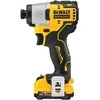 DEWALT POVEIKIO VAIRUOTOJAS 12V 163Nm 2x2.0Ah DCF801D2