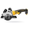 DEWALT diskinis pjūklas DCS571N 115 mm 18V be akumuliatoriaus ir kroviklio