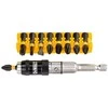 Dewalt Rinkinys sukimo antgalių 10elem. IMPACT TORISON, UCHWYT PRZEGUBOWY