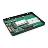 Assmann Electronic DIGITUS 2,5" SATA HDD korpusas M.2 arba mSATA SATA 3 6Gbit/s rašymo greitis iki 520MB/s