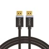 DisplayPort Kabelis - Savio CL-166 2 m Juodas