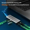 J5Create USB4 8K MULTI-PORT HUB SPACE/Pilkas