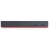 Lenovo ThinkPad Thunderbolt 3 Dock Gen2 (Maksimalūs ekranai: 3, maksimali skiriamoji geba: 4K/60Hz, Palaikoma: 2x4K/60Hz arba 3xFHD, 1xEthernet LAN (RJ-45), 2xDP 1.4, 3xHDMI 2.0, 5xUSB-3. 1 x „Thunderbolt 3“ pasroviui, 1 x USB-C, 1 x 3,5 mm kombinuotas lizdas, įvesties galia: 135 W, išėjimo galia: 90 W) „Lenovo“