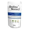 Dolina Noteci Premium turtingas menkės su brokoliais - šlapias šunų maistas - 150g