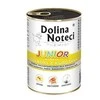 DOLINA NOTECI Premium Junior daug vištienos skrandukų – drėgnas maistas vidutinių ir didelių veislių šuniukams – 400g