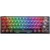 Klaviatūra Ducky One 3 Aura Juodas Mini Klaviatūra žaidimams RGB LED - MX-Raudona