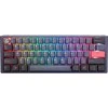 Ducky One 3 Cosmic Mėlyna Mini žaidimų klaviatūra RGB LED – MX-Ergo-Clear US išdėstymas