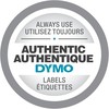DYMO Authentic D1 Labels | Juodas Print on Baltas Tape | 9 mm x 7 m | Self-Adhesive Labels for LabelManager Label Makers | Made in Europe