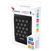 Išorinis kietasis diskas Adata HD720 1TB USB3 Juodas, IP68