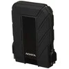 ADATA HD710P | 1000 GB | 2,5 " | USB 3.1 (atgalinis suderinamas su USB 2.0) | Juodas | 1.HD710 Pro atsparumo dulkėms ir vandeniui įvertinimai taikomi tik tada, kai USB prievado dangtelis yra tvirtai uždarytas. 2. Suderinamumas su konkrečiais pagrindiniais įrenginiais gali skirtis ir gali būti paveiktas sistemos 3. Norint prisijungti per USB 2.0, reikia prijungti du USB jungtys, kad būtų pakankamai maitinimo.