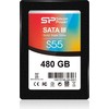Silicon Power Slim S55 480 GB, SSD form factor 2.5", SSD sąsaja SATA, Rašymo greitis 440 MB/s, Skaitymo greitis 550 MB/s
