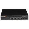Šakotuvas EDIMAX GS-5208PLG V2 SMART SWITCH 8 Gigabit Ethernet PoE+ jungtys ir 2 Gigabit SFP uplink jungtys PoE 85W