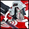 Pjūklas s6 1600 w 30mm 4300380 einhell