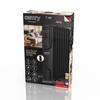 Adler Elektrinis alyvos šildytuvas su nuotoliniu valdymu CAMRY CR 7814 13 fin, 2500 W juodas