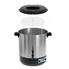 Adler | Electric pot/Cooker | AD 4496 | 2600 W | 28 L | Nerūdijantis plienas/Juodas