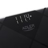 Adler | Vonios svarstyklės | AD 8169 | Didžiausias svoris (keliamoji galia) 180 kg | Tikslumas 100 g | Grafitas/Juodas