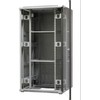 EmiterNet Stovima spinta 32U, priekinės durys metalas/stiklas, 800x800x1540mm (plotis/gylis/aukštis)
