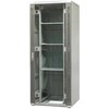 EMITERNET Laisvai pastatoma rėminė spintelė EmiterNet Top, 42U, priekinės durys skarda/stiklas, 800x800x1980mm (plotis/gylis/aukštis) EM/SH05D-8842