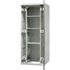 EMITERNET Laisvai pastatoma rėminė spintelė EmiterNet Top, 42U, priekinės durys skarda/stiklas, 800x800x1980mm (plotis/gylis/aukštis) EM/SH05D-8842
