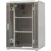 EMITERNET Laisvai pastatoma rėminė spintelė EmiterNet Top, 24U, priekinės durys skarda/stiklas, 800x800x1180mm (plotis/gylis/aukštis) EM/SH05D-8824
