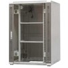 EMITERNET Laisvai pastatoma rėminė spintelė EmiterNet Top, 24U, priekinės durys skarda/stiklas, 800x800x1180mm (plotis/gylis/aukštis) EM/SH05D-8824