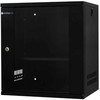EMITERNET Lengva, nedaloma pakabinama spintelė 19'' 12U, skardos/stiklo durys, 550×450×590mm plotis/gylis/aukštis. EM/SH02B5412-08