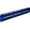 EMITERNET PANEL 19", 48XRJ45 UTP CAT.5E (2U) Mėlynas DCN/PPFA652K488C5E