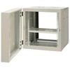 EMITERNET Split pakabinama spintelė 19" 12U, skardos/stiklo durys, 600×550×635mm plotis/gylis/aukštis EM/AH6512
