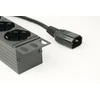 GEMBIRD PDU 8x Schuko 1U 10A 3m C14 Plug