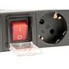 GEMBIRD PDU 8x Schuko 1U 10A 3m C14 Plug
